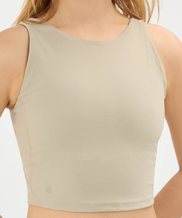 Camiseta Para Mujer Beige image number null
