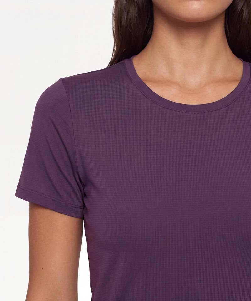 Camiseta Para Mujer Morado
