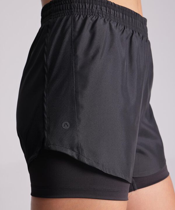 Short Para Mujer Negro image number null