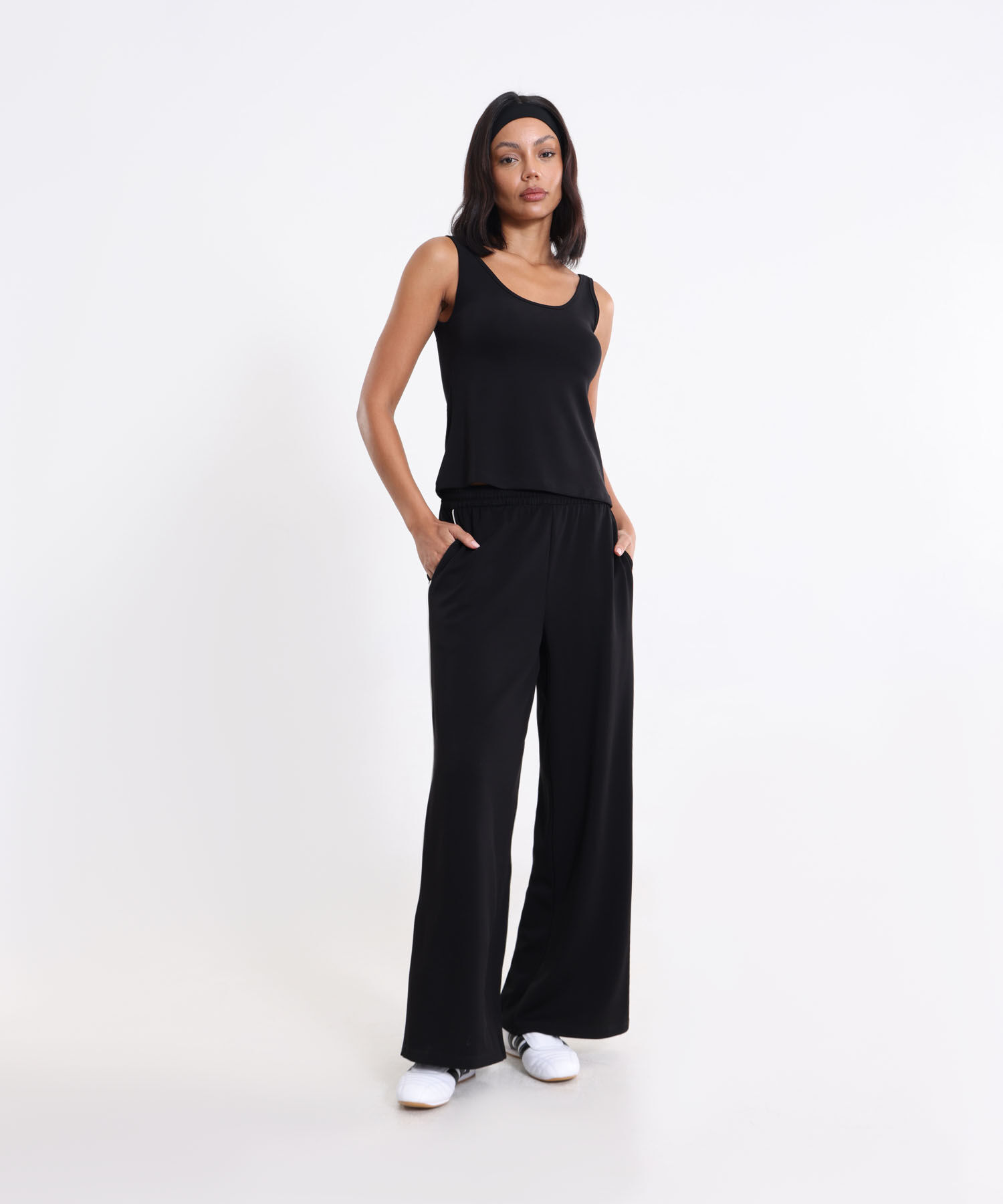 Camiseta Para Mujer Negro