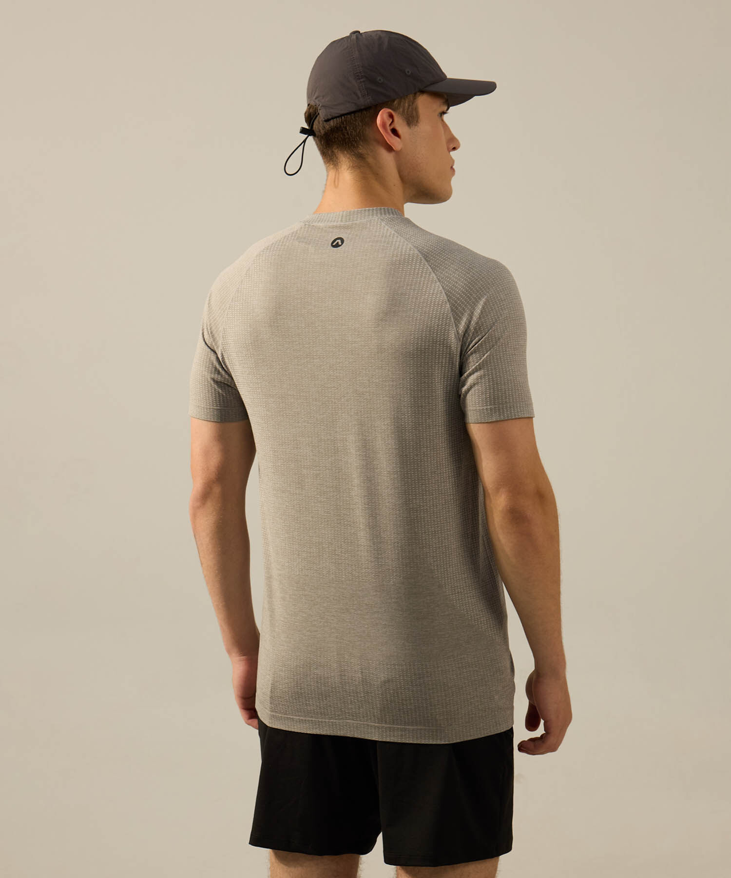 Camiseta Para Hombre Gris