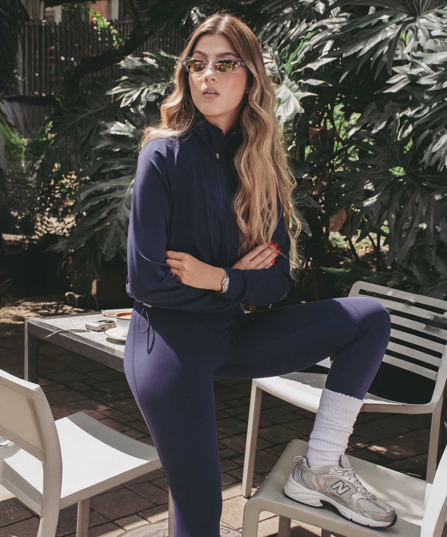 Leggins Para Mujer AzulOscuro
