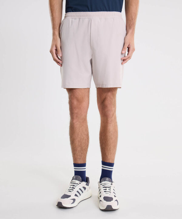 Bermuda Para Hombre Beige image number null