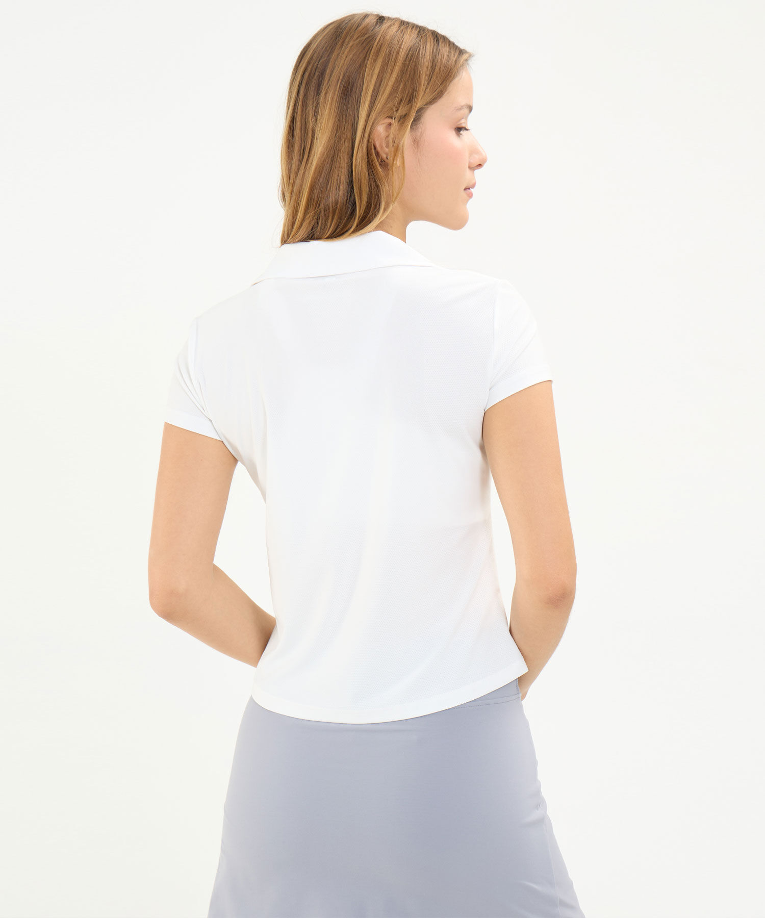 Polo Para Mujer Marfil