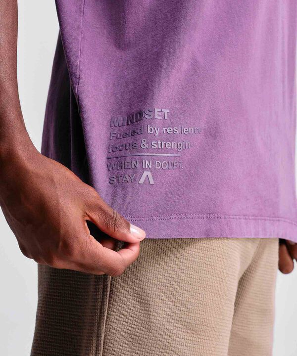 Camiseta Para Hombre Morado