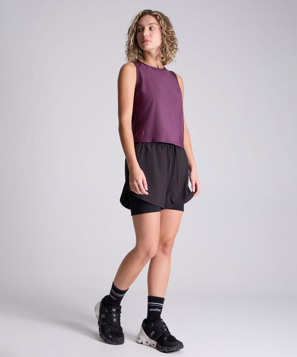 Camiseta Para Mujer Morado image number null
