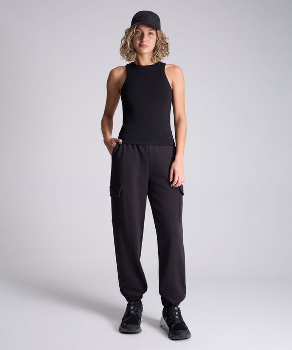 Pantalon Para Mujer Negro image number null