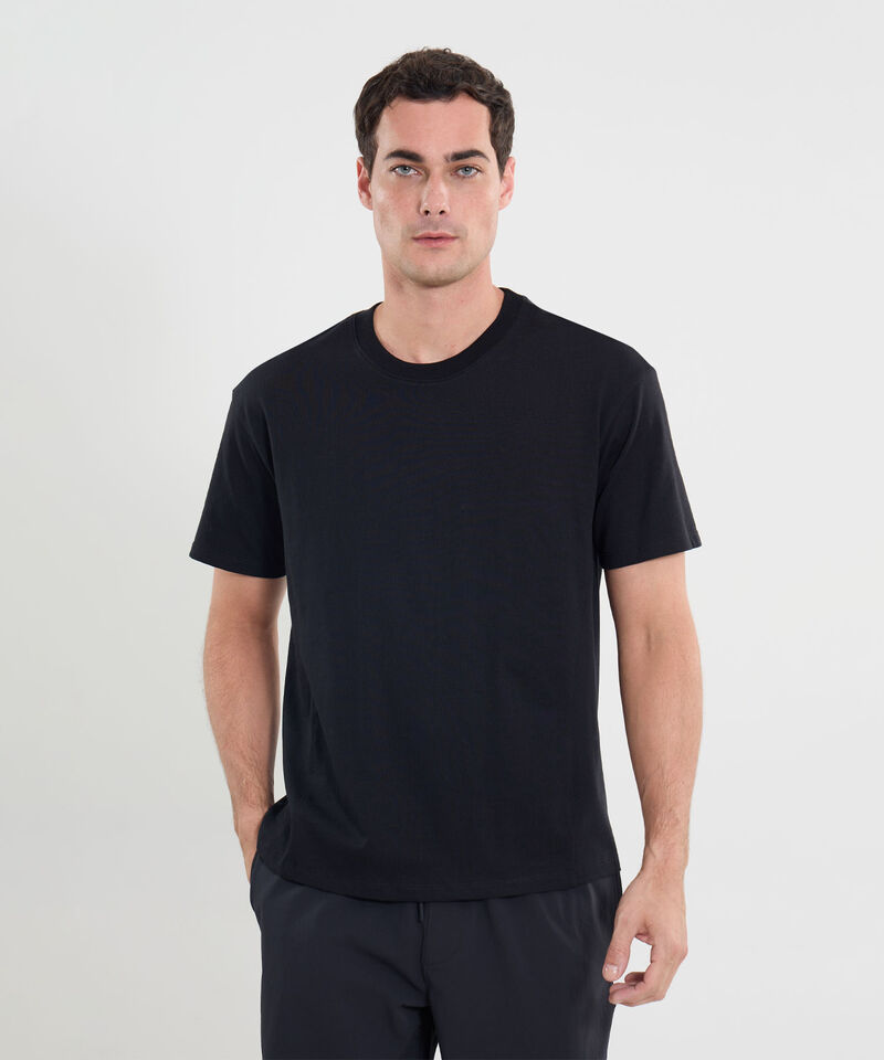 Camiseta Para Hombre Negro