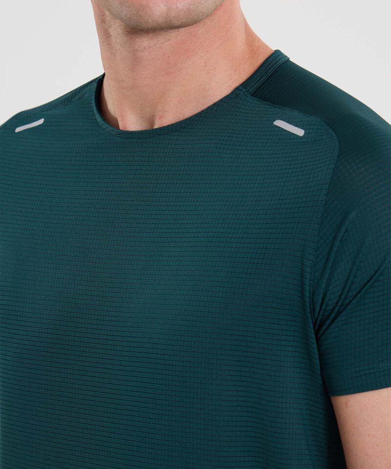Camiseta Para Hombre VerdeOscuro