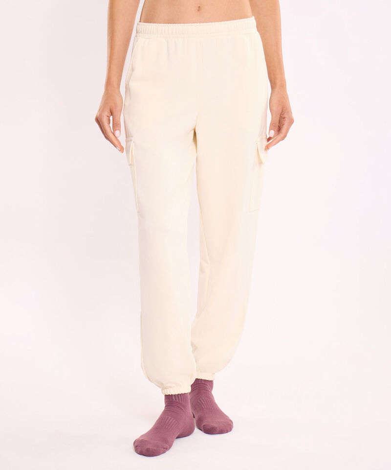 Pantalon Para Mujer Crema