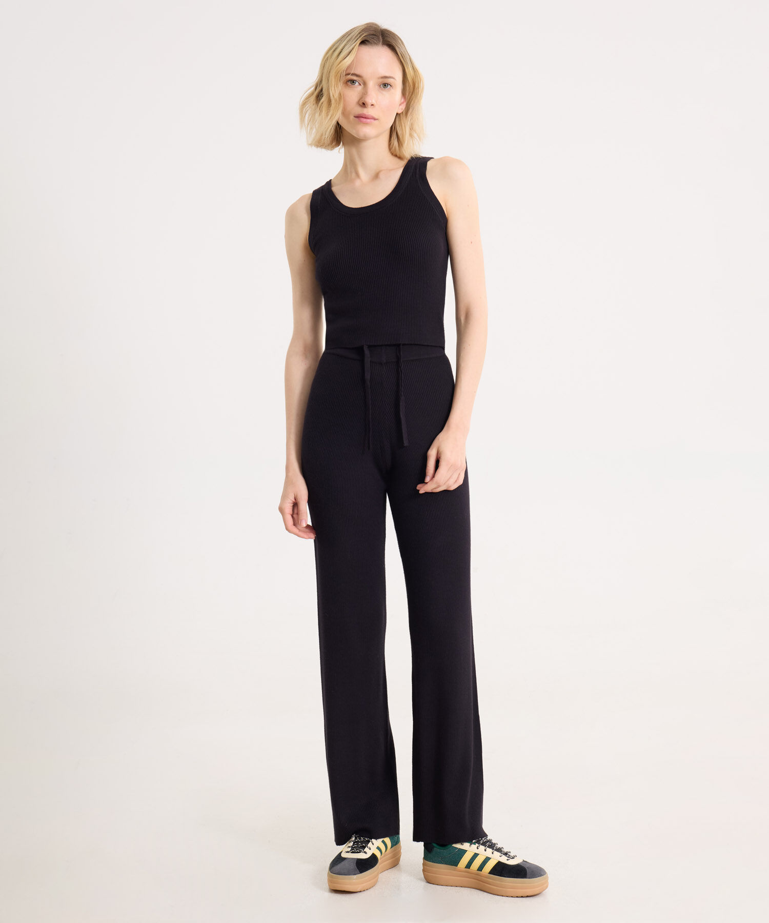 Camiseta Para Mujer Negro