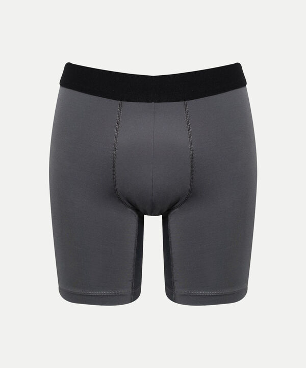 Boxer Para Hombre Gris