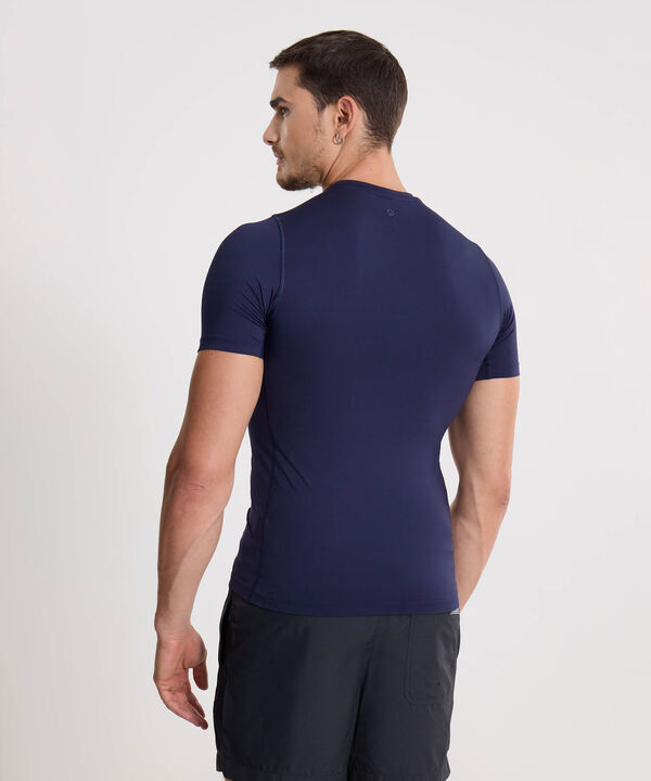 Camiseta Para Hombre AzulOscuro image number null