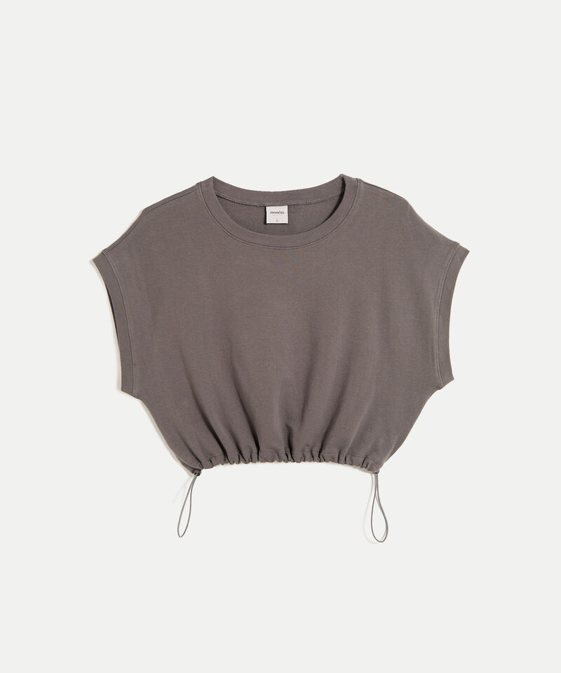 Camiseta Para Mujer Gris