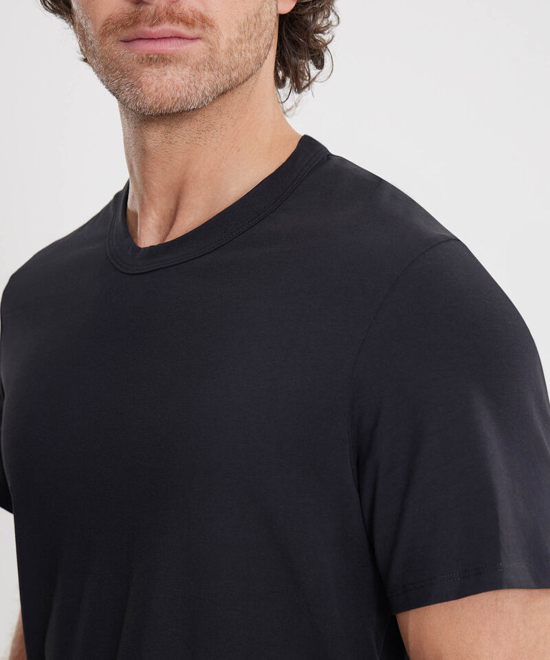 Camiseta Para Hombre Negro