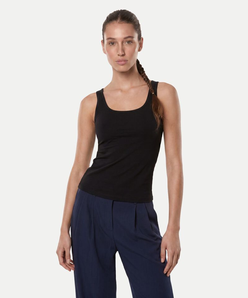 Camiseta Para Mujer Negro
