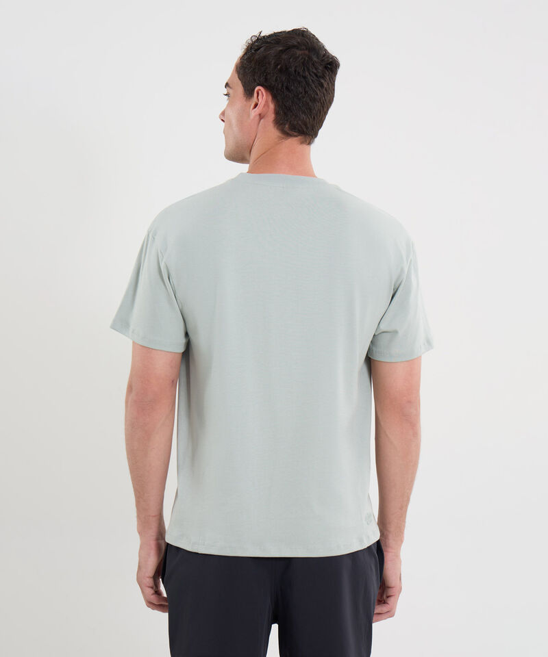 Camiseta Para Hombre GrisClaro