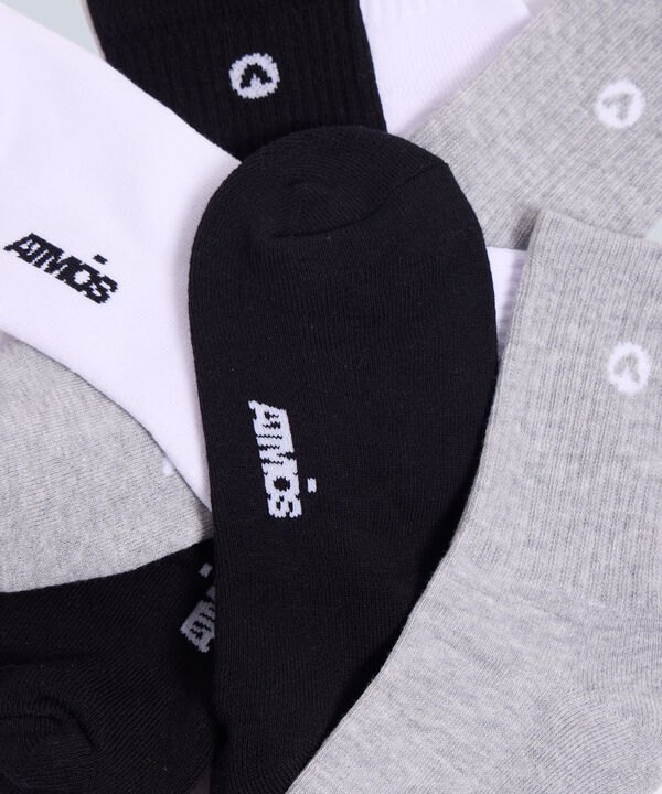 Medias Para Mujer Gris image number null