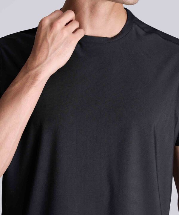 Camiseta Para Hombre Negro image number null