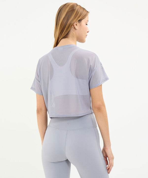 Camiseta Para Mujer GrisClaro