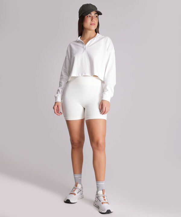 Polo Para Mujer Marfil image number null