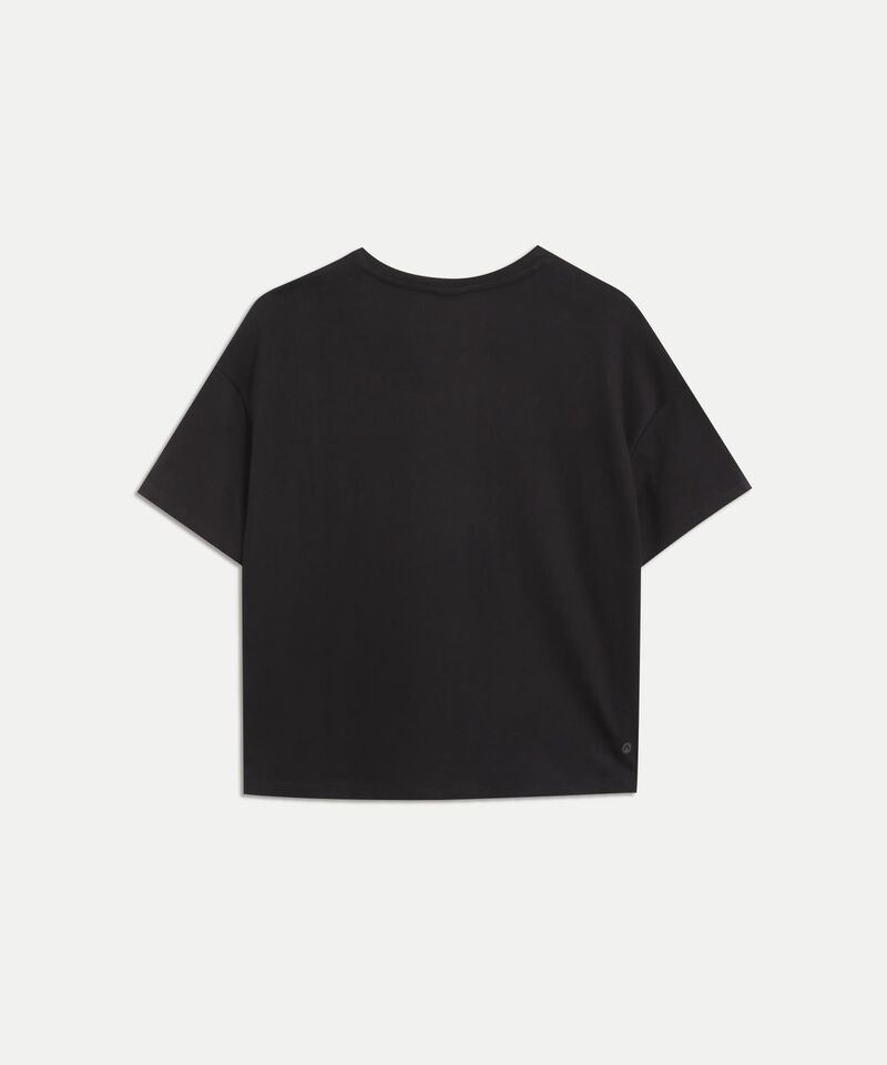 Camiseta Para Mujer Negro