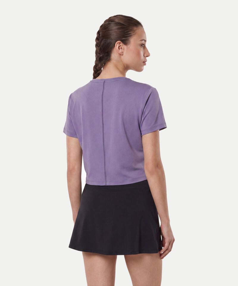 Camiseta Para Mujer Morado