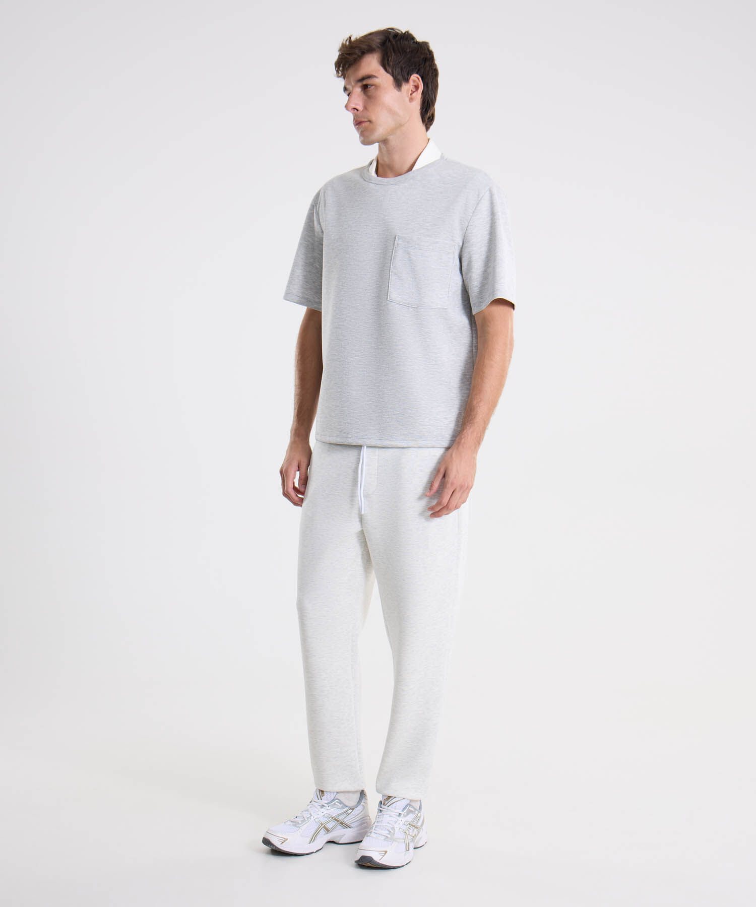 Pantalon Para Hombre GrisClaro