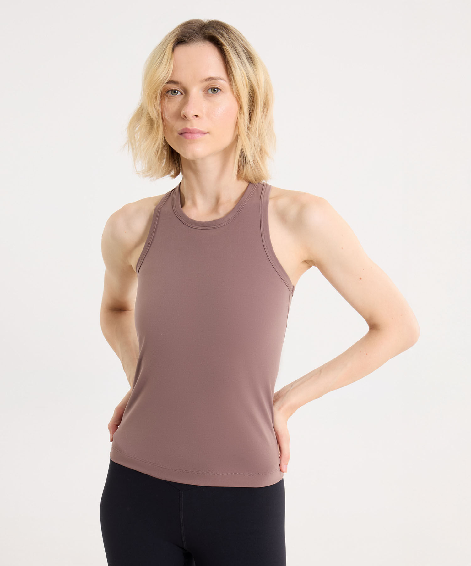 Camiseta Para Mujer Cafe