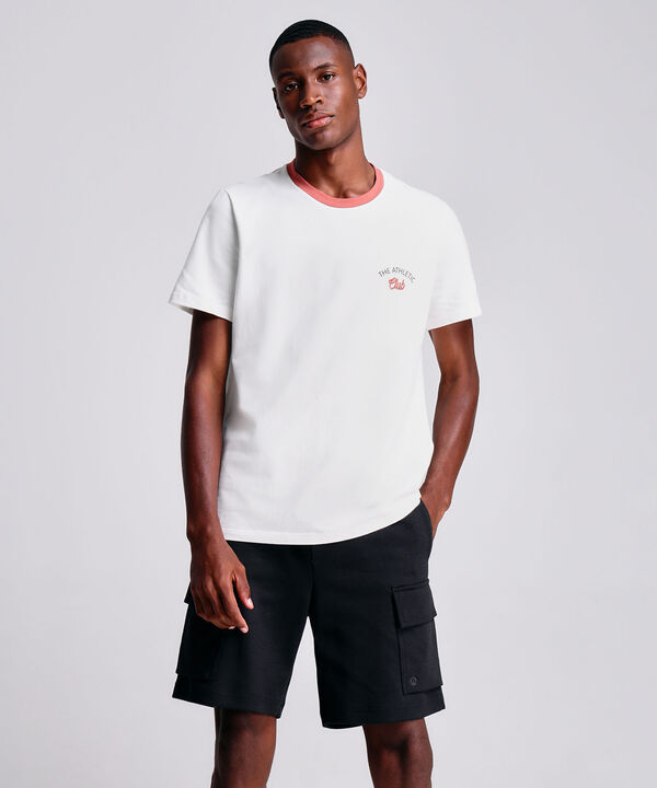 Camiseta Para Hombre Marfil image number null
