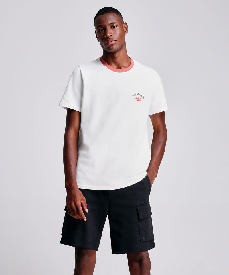 Camiseta Para Hombre Marfil