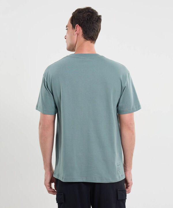 Camiseta Para Hombre Verde