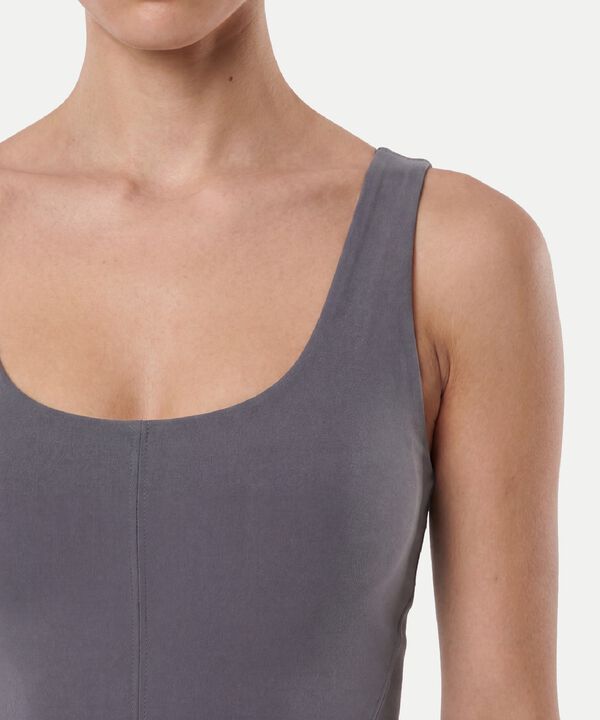 Camiseta Para Mujer Gris