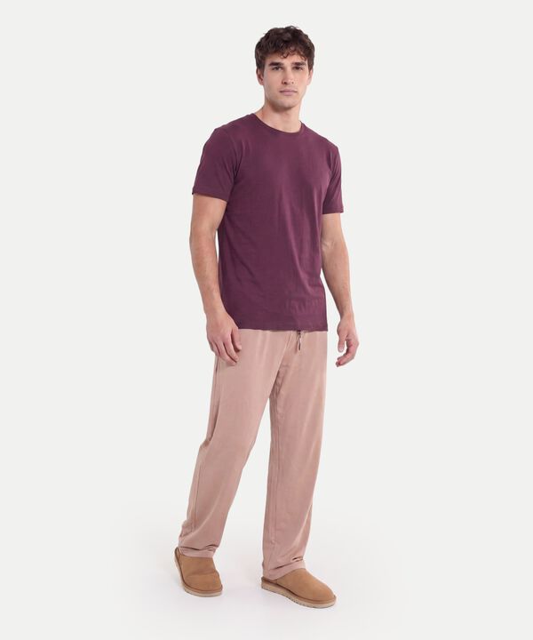 Pantalon Para Hombre Crema image number null