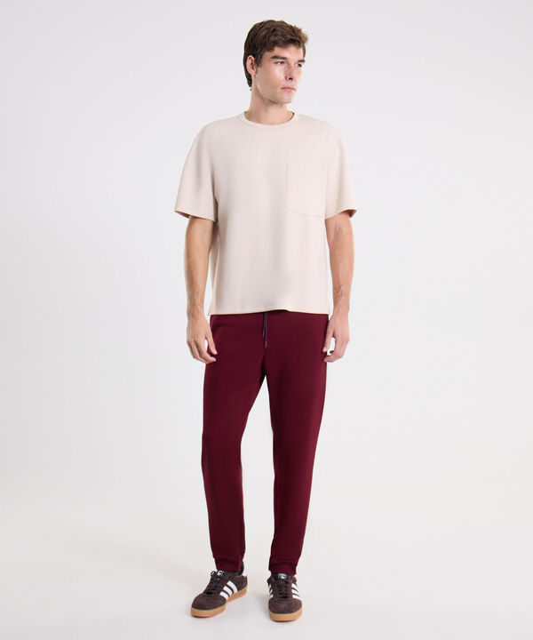Pantalon Para Hombre Vino image number null