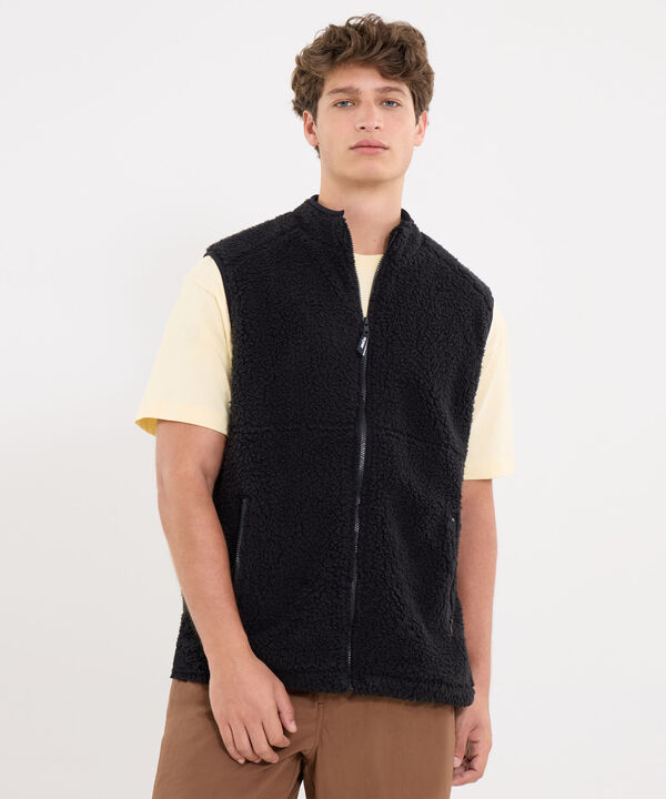 Chaleco Para Hombre Negro image number null
