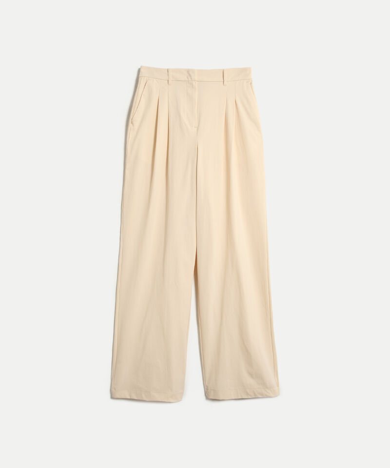 Pantalon Para Mujer Crema