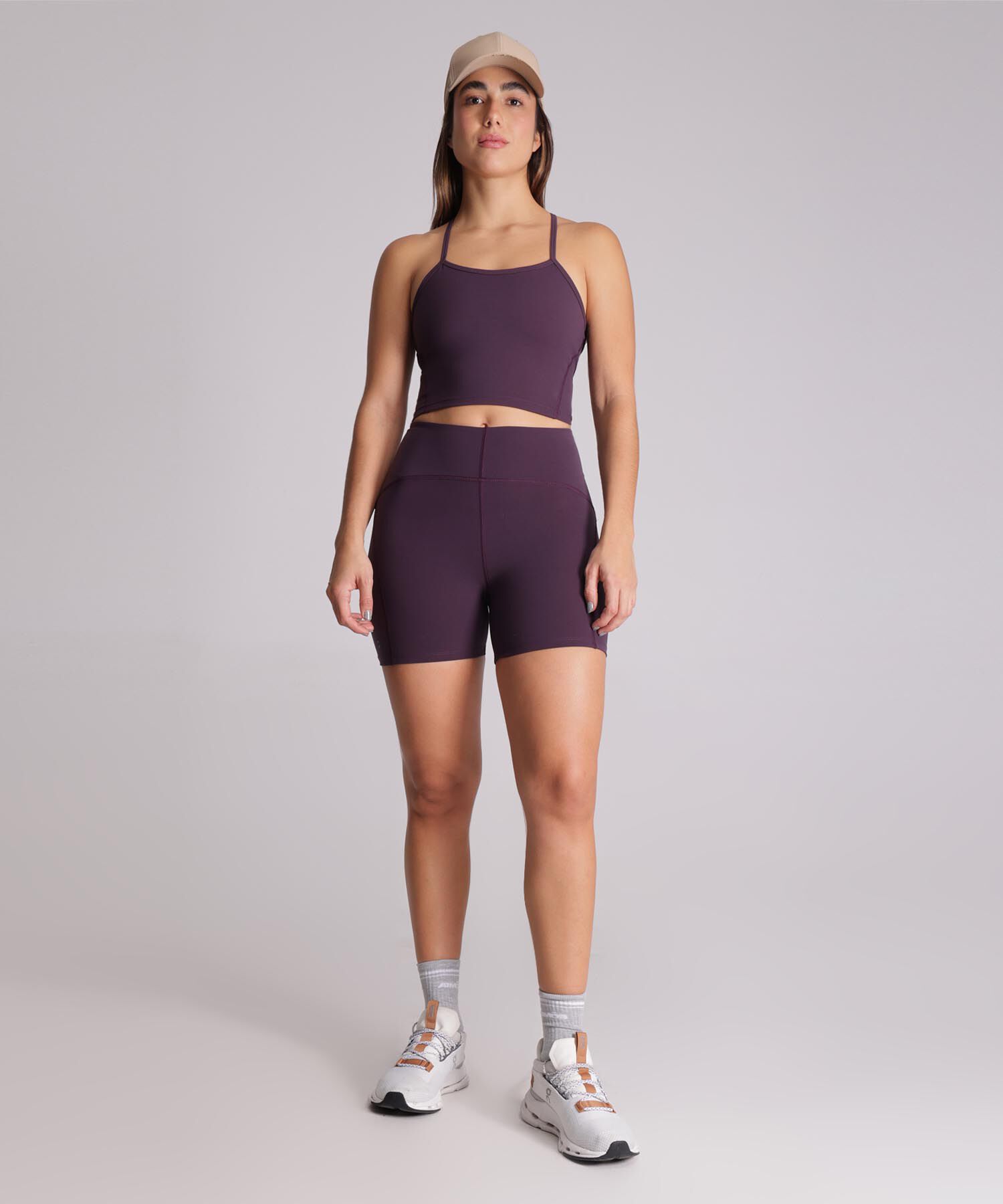 Camiseta Para Mujer Morado