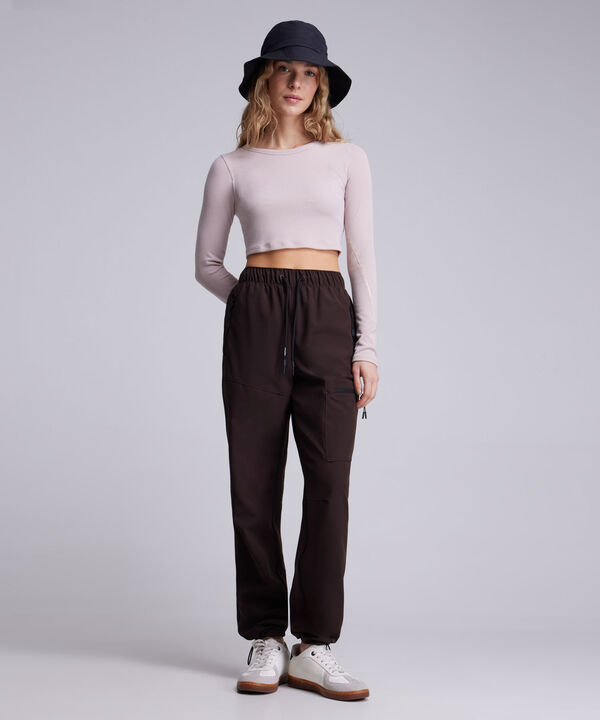 Pantalon Para Mujer CafeOscuro image number null