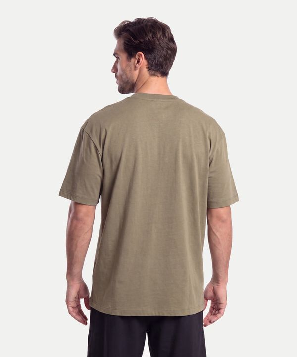 Camiseta Para Hombre Verde