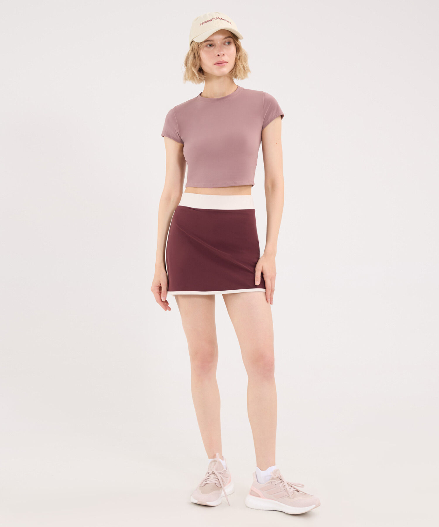 Falda Para Mujer Vino