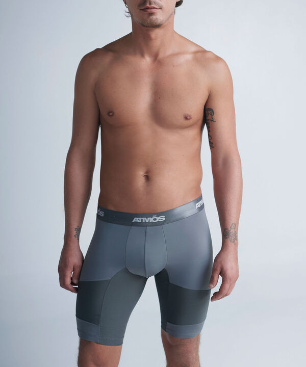Boxer Para Hombre Gris image number null