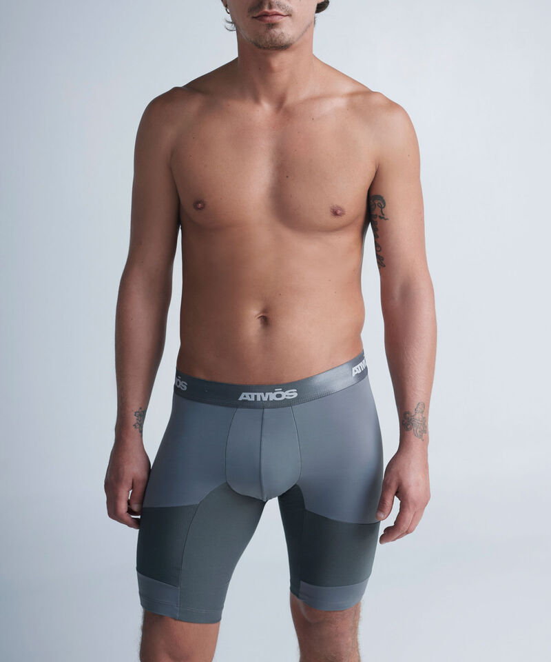 Boxer Para Hombre Gris