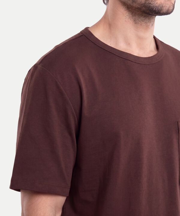 Camiseta Para Hombre CafeOscuro