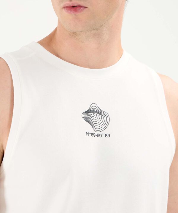 Camiseta Para Hombre Marfil image number null