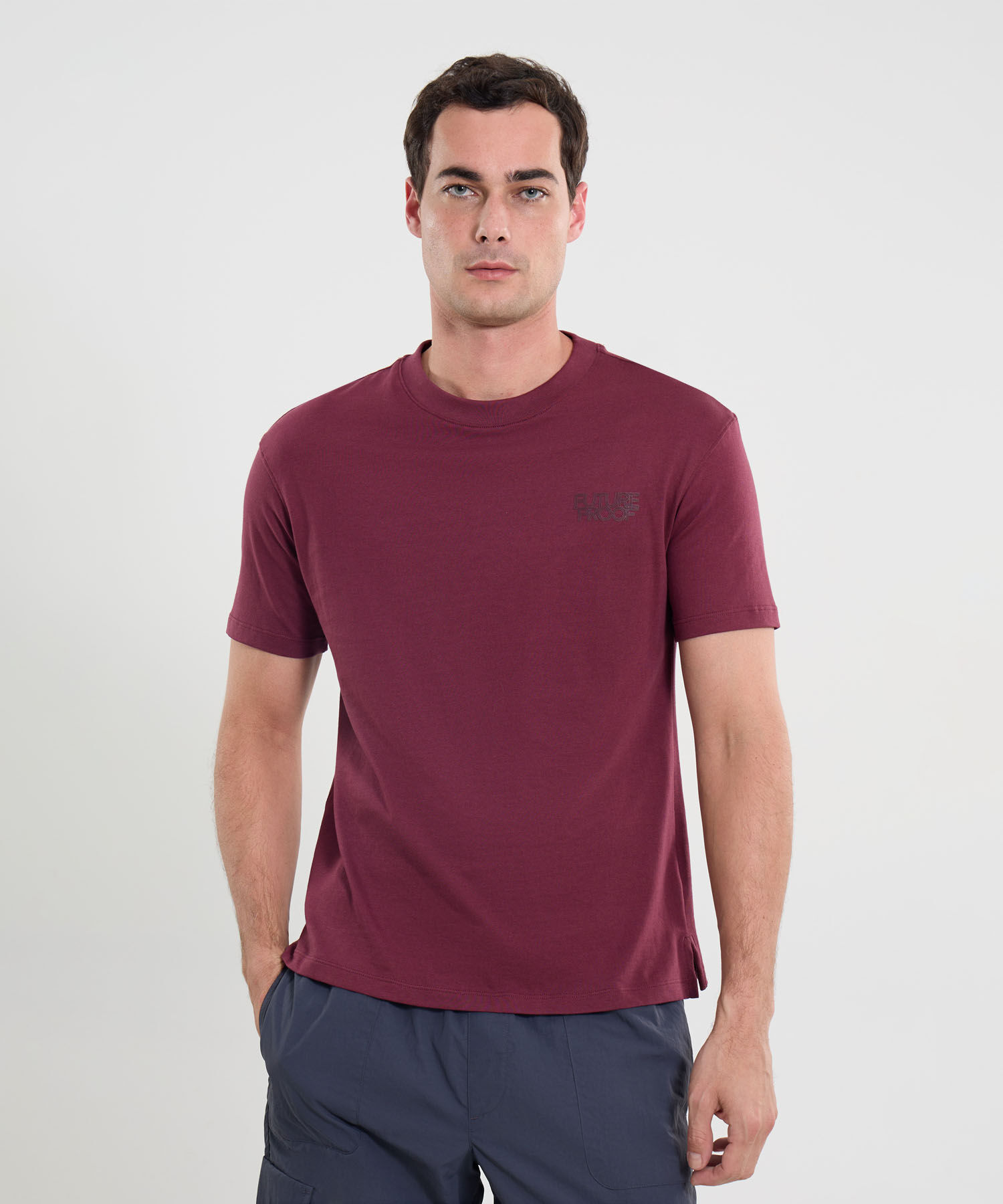 Camiseta Para Hombre Vino
