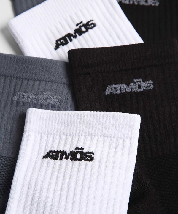 Medias Para Hombre Gris image number null
