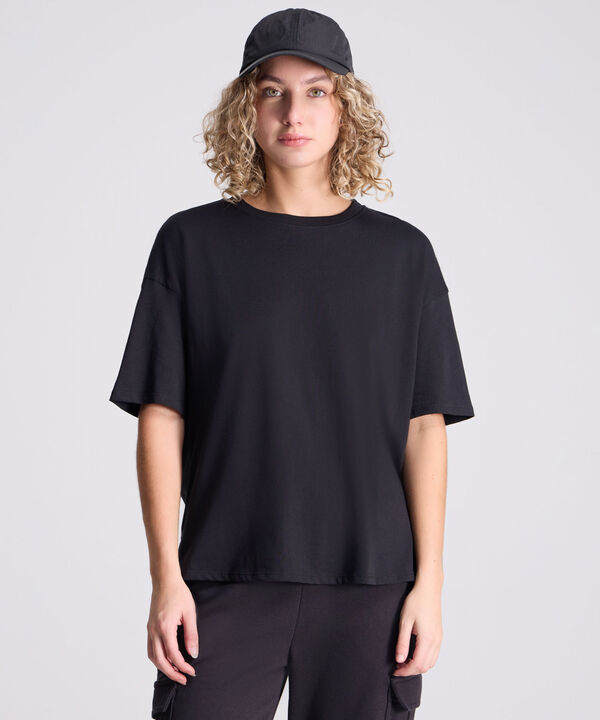 Camiseta Para Mujer Negro image number null