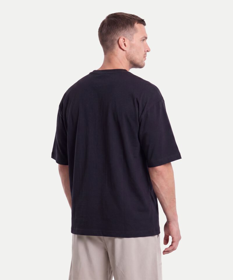 Camiseta Para Hombre Negro