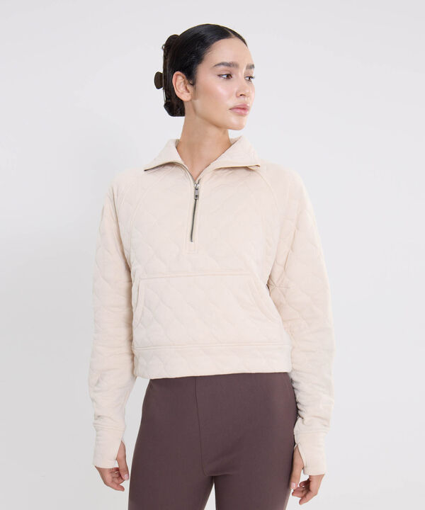 Chaqueta Para Mujer Crema image number null